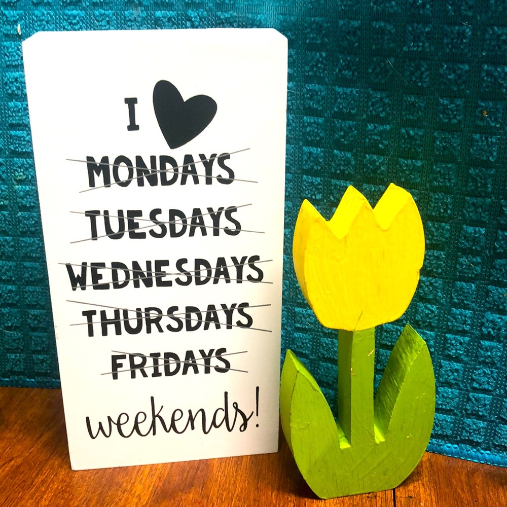 Days of the Week Sign